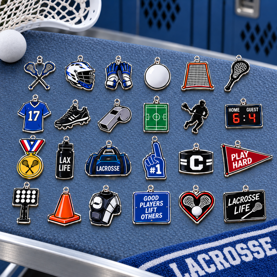2026 Lacrosse Advent Calendar with Custom Name, 24-Day Countdown