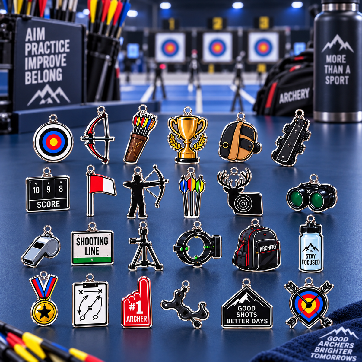 2026 Archery Advent Calendar with Custom Name, 24-Day Countdown