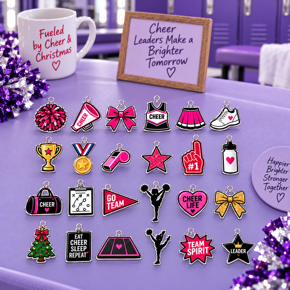 2026 Cheer Advent Calendar with Custom Name, 24-Day Countdown