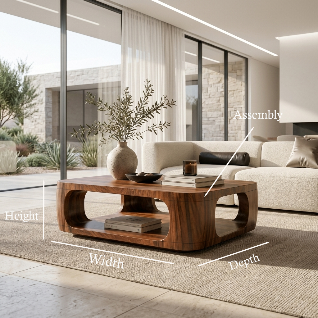 Elegant Handmade Coffee Table For Stylish Interiors