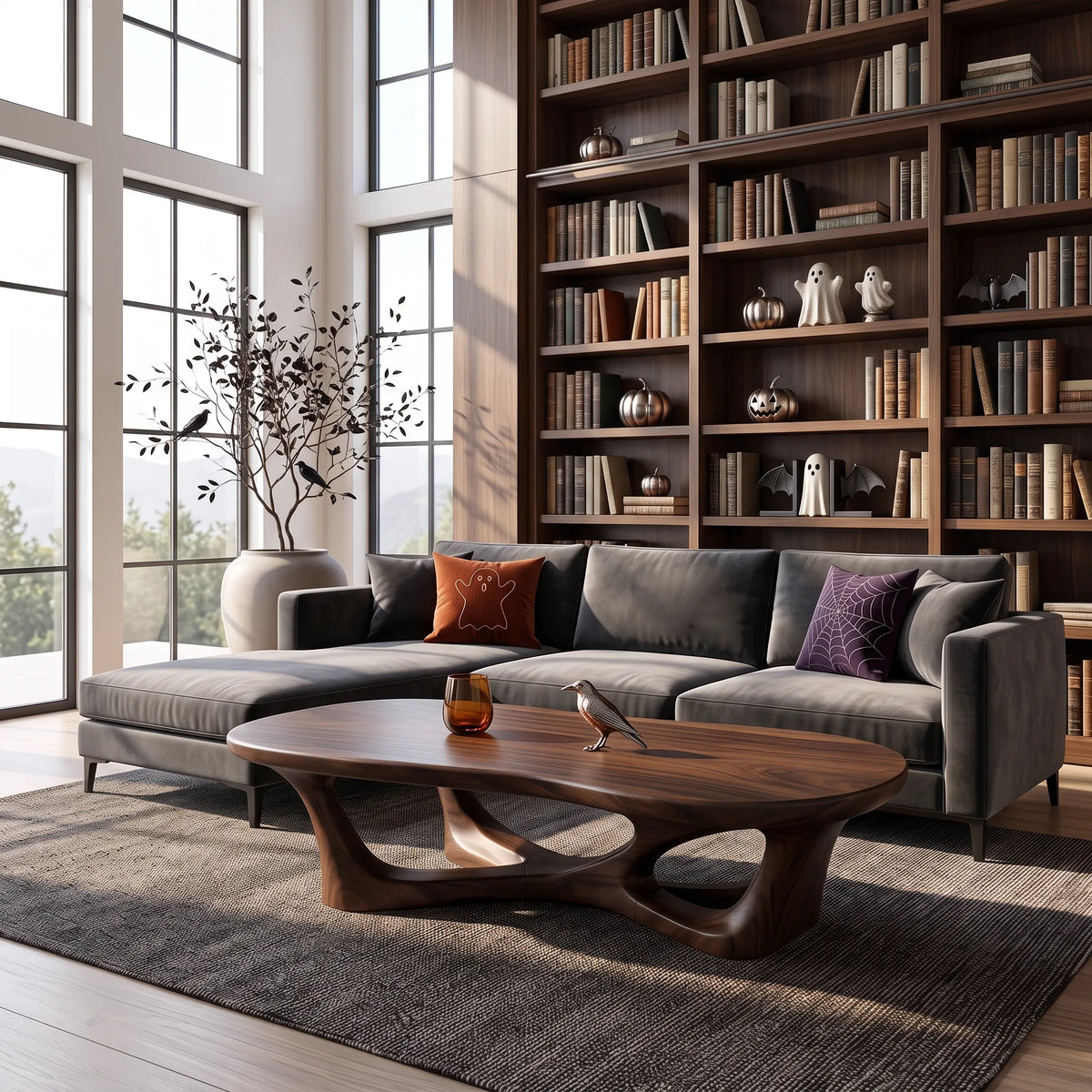 Modern Halloween Sculpted Table For Living Space