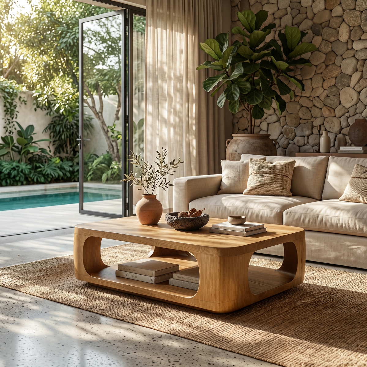 Elegant Handmade Coffee Table For Stylish Interiors