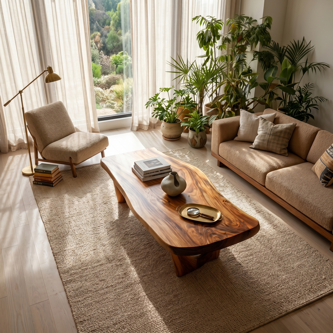 Cottage Coffee Table For Garden Style Room