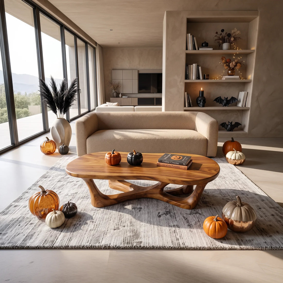 Modern Halloween Sculpted Table For Living Space