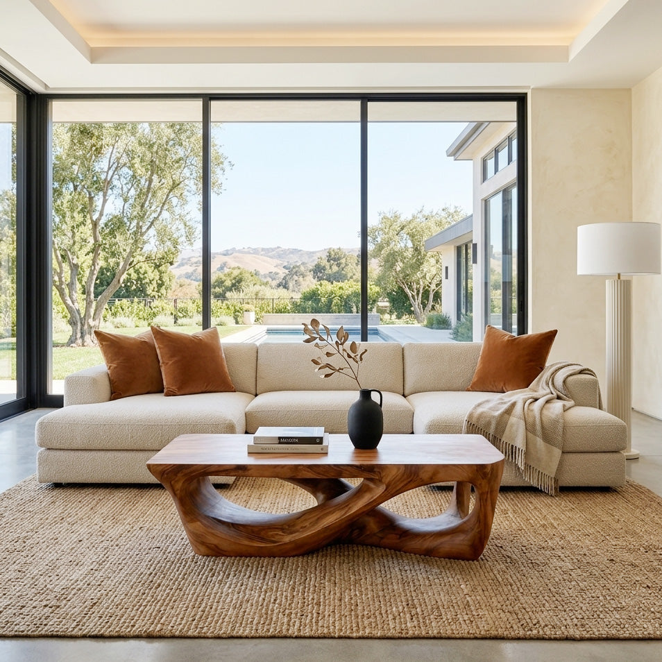 Minimal Coffee Table For Living Room Interiors