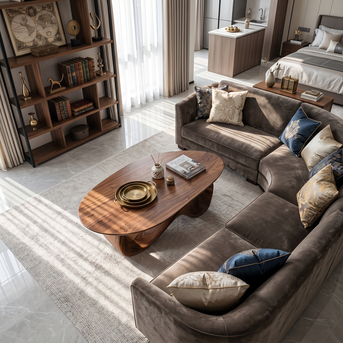 Rustic Coffee Table For Natural Home Styling