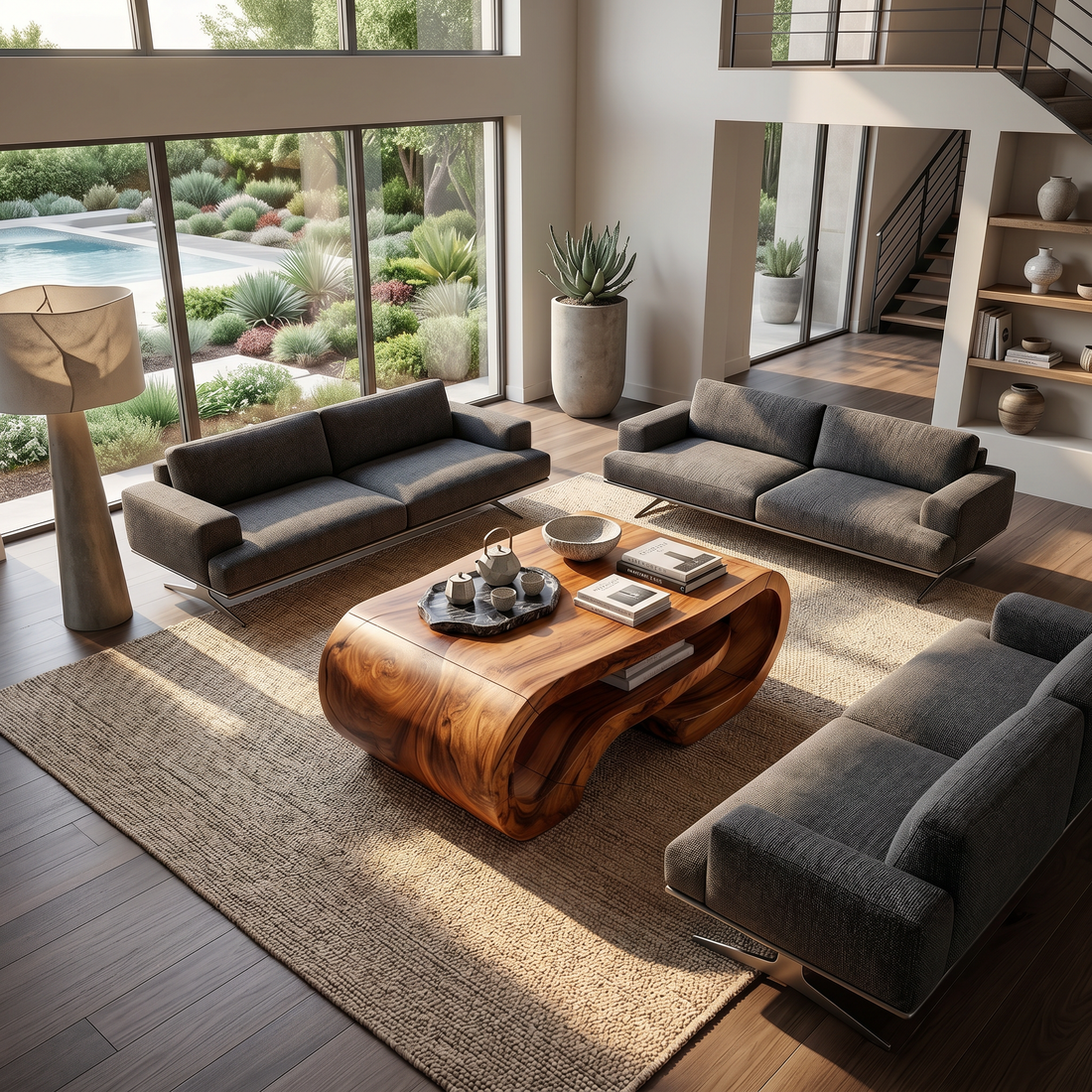 Minimalist Storage Coffee Table For Family Room