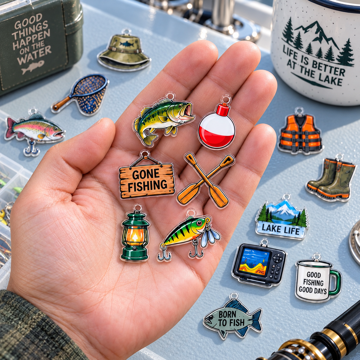 2026 Fishing Advent Calendar with Custom Name, 24-Day Countdown