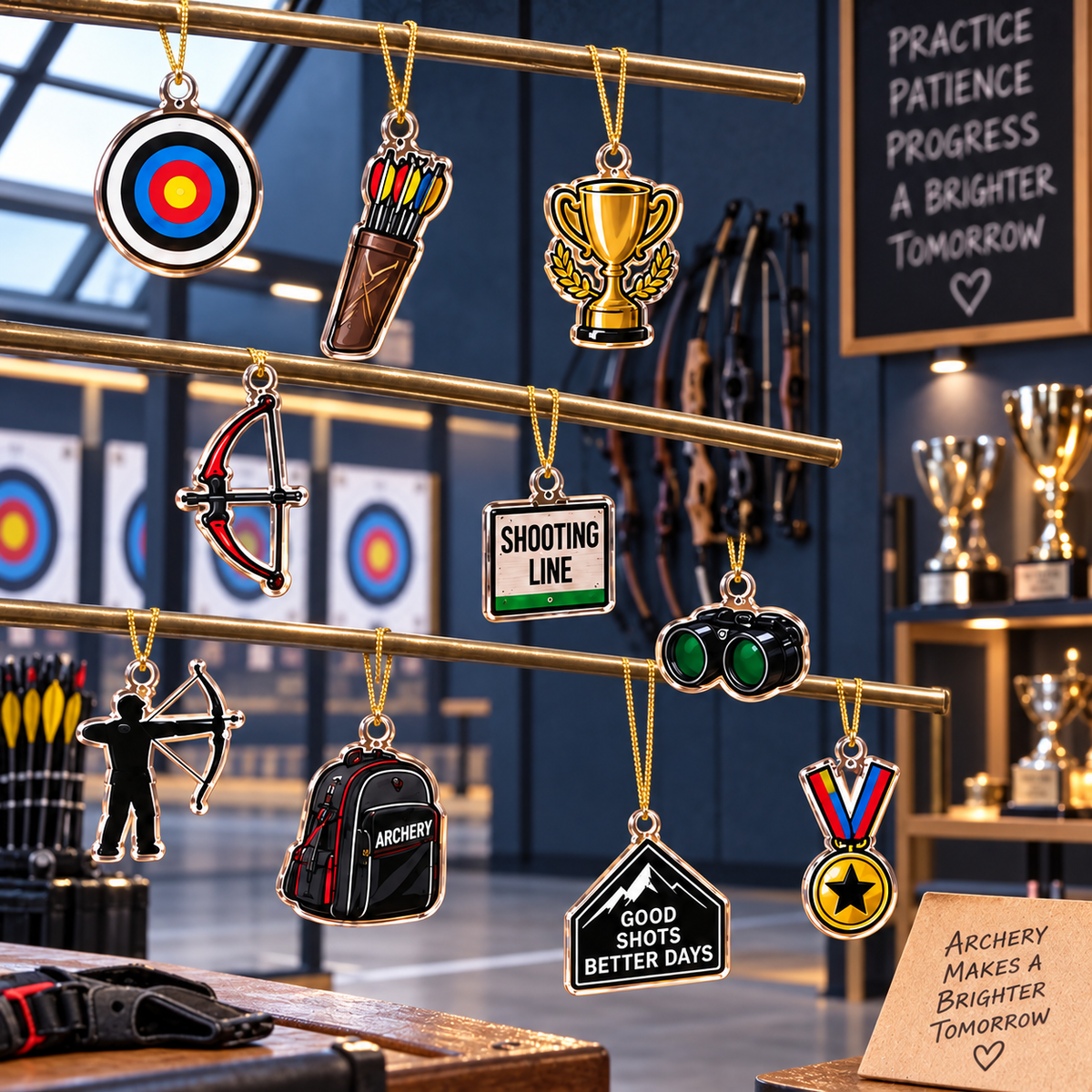 2026 Archery Advent Calendar with Custom Name, 24-Day Countdown