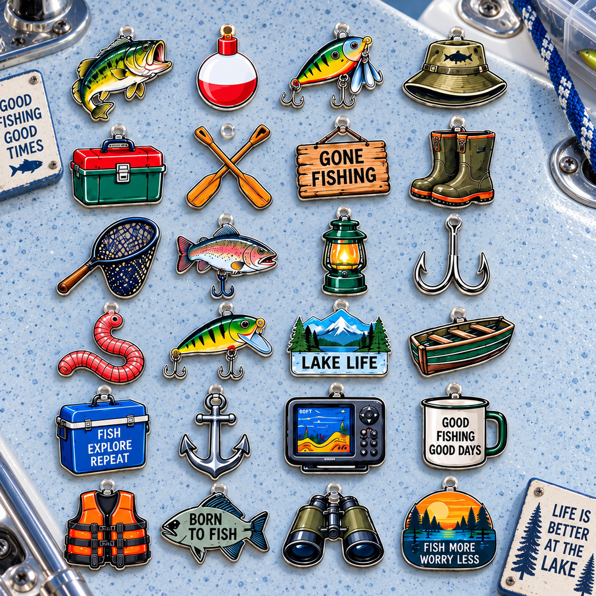 2026 Fishing Advent Calendar with Custom Name, 24-Day Countdown