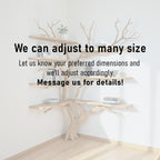 Corner Driftwood Bookshelf: Floating Shelves, Wall Mount Decor