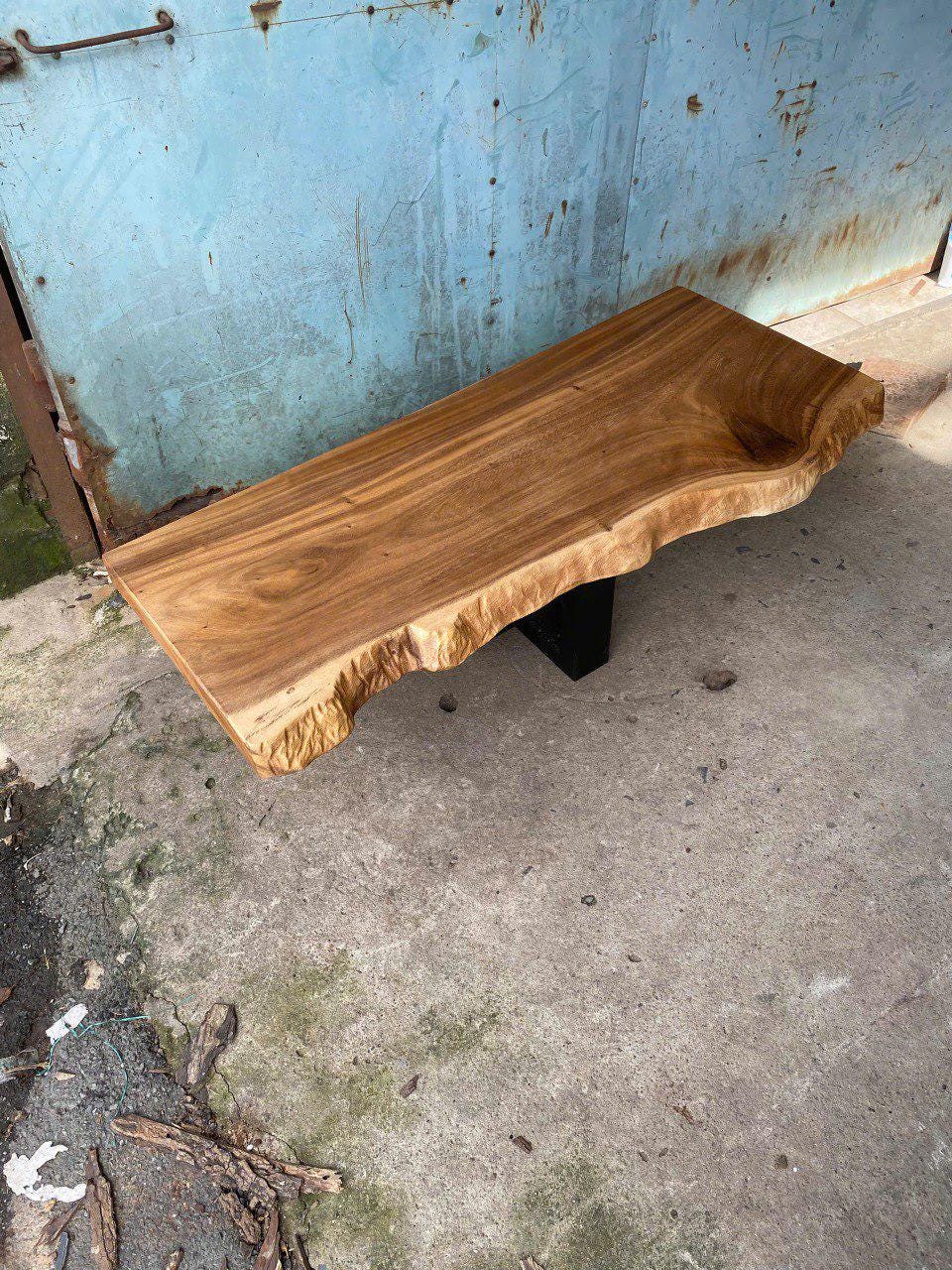Handcrafted Rustic Walnut Floating Shelf, Custom Wood Shelf