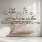 Natural Wood Bookcase Tree Bookshelf Custom Bookshelf Handmade Furniture for Living Room Decor