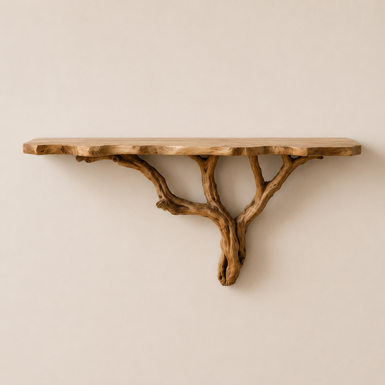Woodera Tree Branch Bookshelves For Rustic Home Decor - WTBS0001