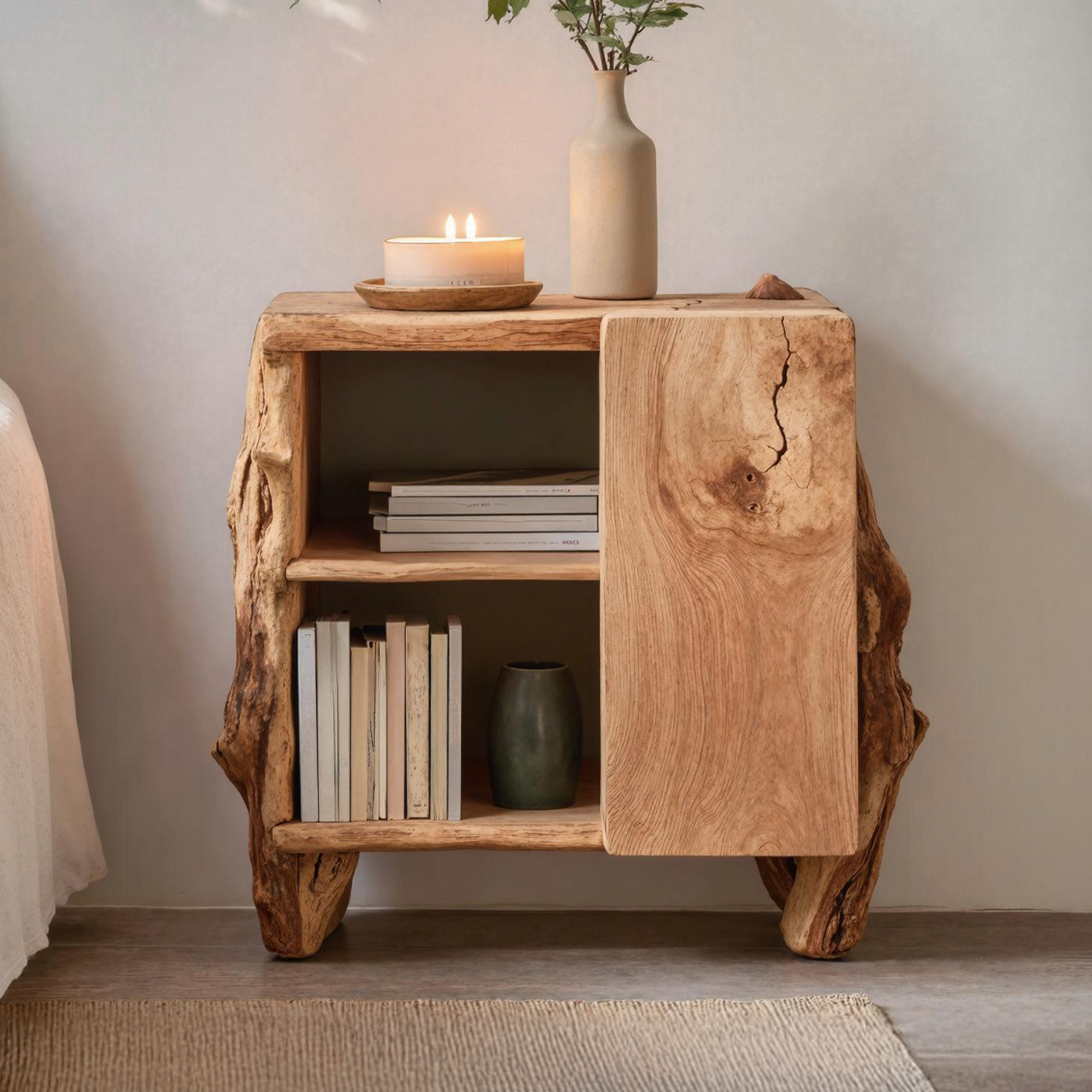 Rustic Side Cabinet For Bedroom Furniture Solutions SILDTTNNS008