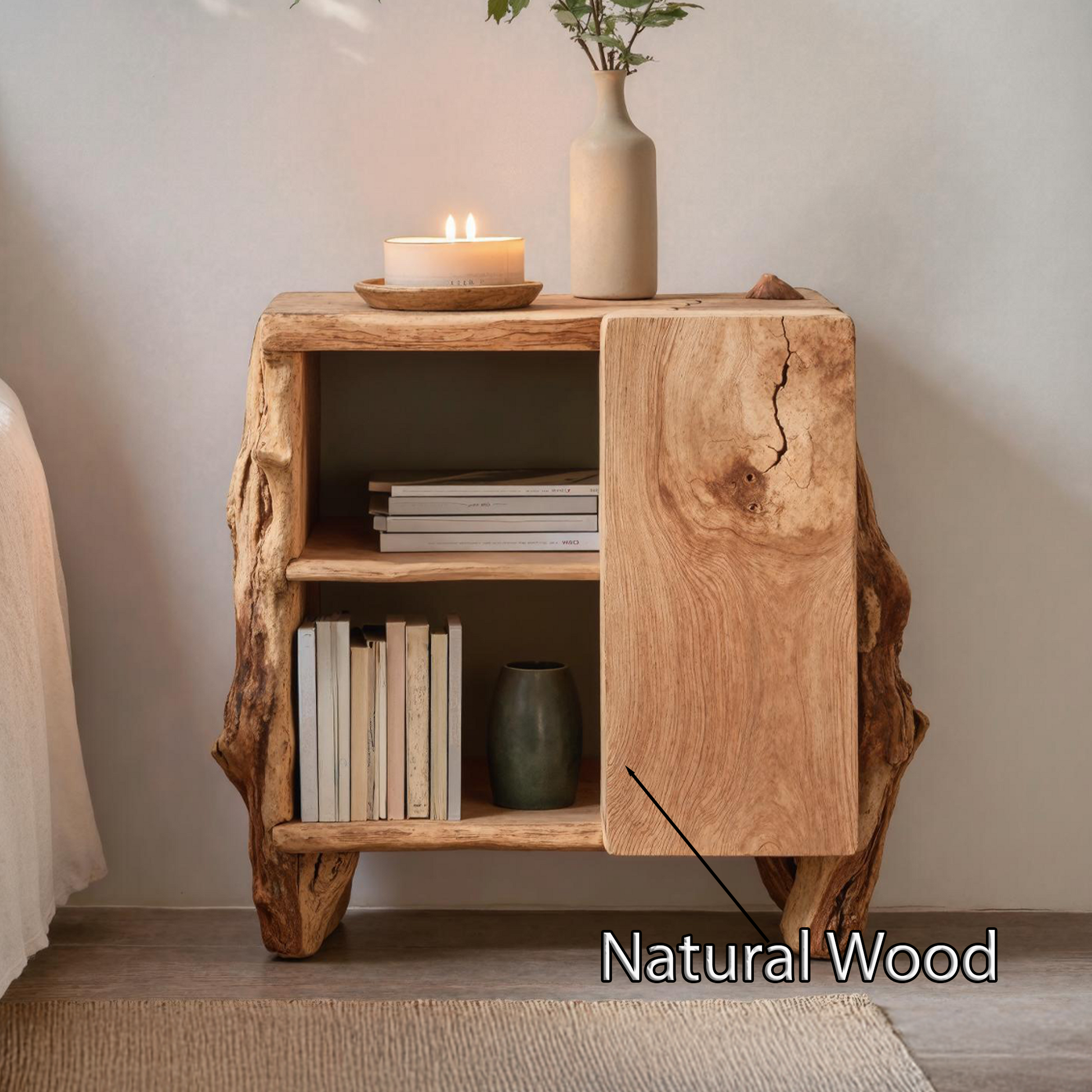 Rustic Side Cabinet For Bedroom Furniture Solutions SILDTTNNS008