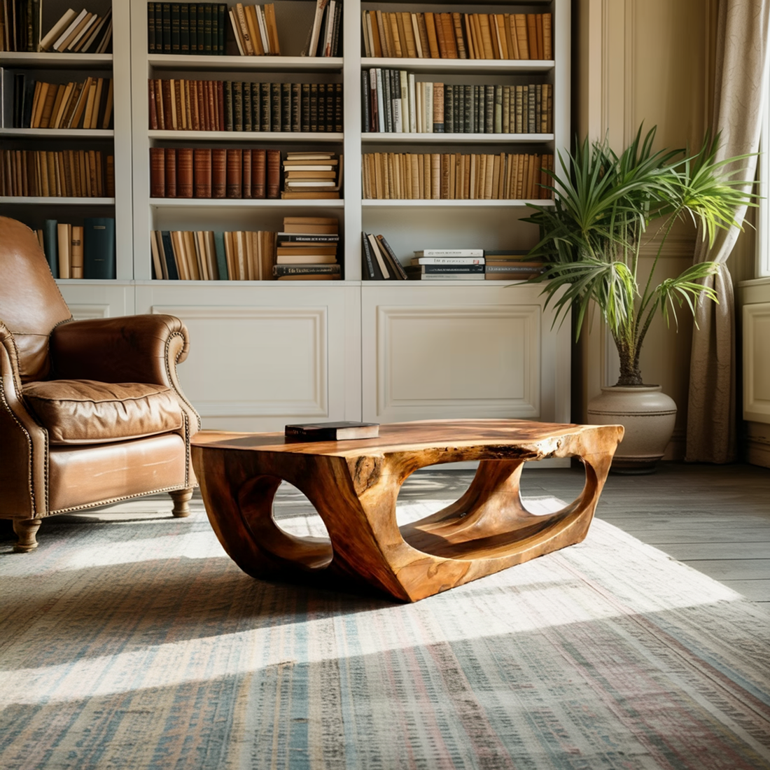 Contemporary Sculpture Coffee Table For Modern Home
