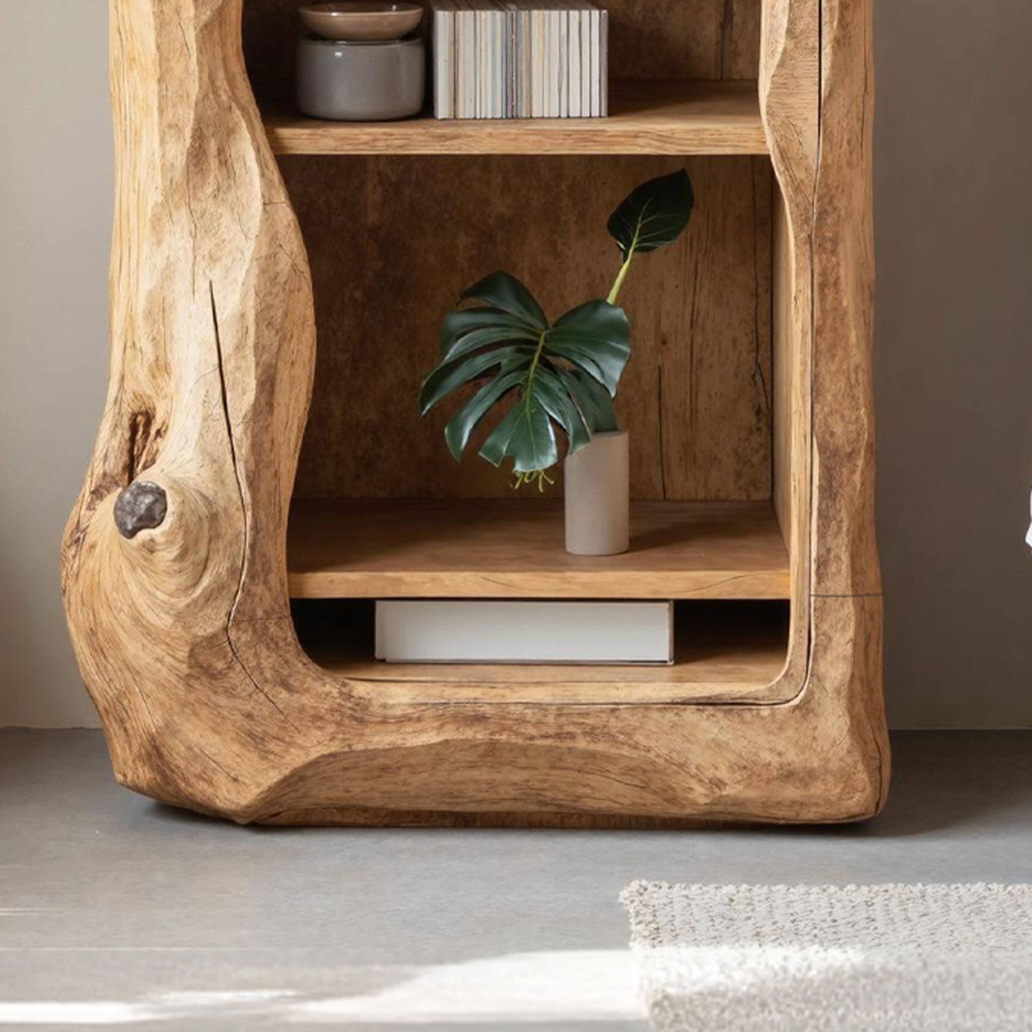 Rustic Wooden Nightstand Bedroom Furniture Essential SILDTTNNS012
